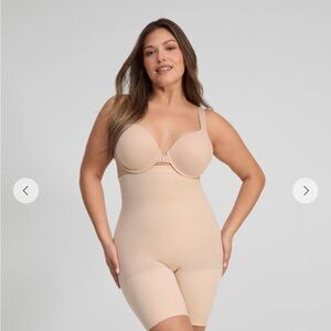 High-Waisted Mid-Thigh Short